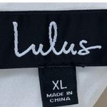 Lulus Lulu’s White Eyelet Lace Square Scoop Neck Sleeveless Sundress Women's Size XL Photo 10