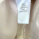 Anna Cate Caelyn Lame Gold Metallic Shimmer Mini Dress XS Photo 11