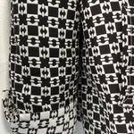 Live a Little Vtg Black White Quilted Button Cuff Jacket Women XL Bold Career Photo 4