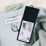 Gianni Bini Sage Green Tiered Corset Midi Dress Party Cocktail Formal Size 0 New Photo 5