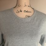 Derek Lam  10 Crosby Short Sleeve Button Back Minimalist Grey Top Sz Small Photo 7