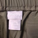 Chico's Zenergy By  Olive Woven Jogger Pants Size 00R Photo 2