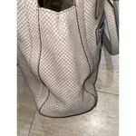 Fossil Rare  Hayden Leather Textured Satchel Bag Beige Stone‎ Photo 4