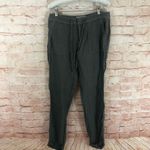 Joie  Martesha Linen Drawstring Pant In fatigue Photo 1