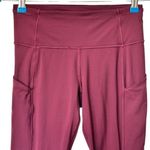 Lululemon Fast Free High Rise Legging Burgundy Size 6 LW5CFSS Photo 4