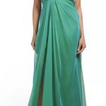 La Femme Prom dress  Lacey one shoulder gown size 0 Photo 3