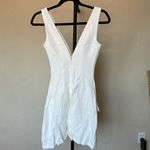 House Of CB  OLYMPIA White Plunge MINI DRESS NWOT Size‎ S Photo 12