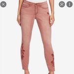 Vintage America Wonderland Skinny Raw Hem Ankle Jeans Size 28 Photo 1