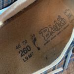  | Birks by Birkenstock Rio style blue plaid sandals 40 Photo 4