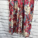 Angie Y2K  Floral Maxi Dress Vintage Women’s Medium Boho Short Sleeve Cottagecore Photo 2