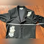 ELEGANT🌹DRESSY🌹LONG JACKET🌹 Black Size XL Photo 8