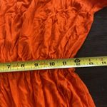 Soprano  orange dress size Medium Made in the USA Photo 6