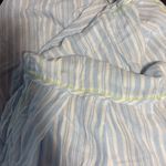 Free People  Soft Blue Striped Jumpsuit Photo 3