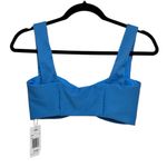 l*space NWT L* Eco Chic Repreve Marlee Bikini Top in Cornflower Blue - Size L Photo 2