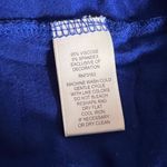 Cable & Gauge Womens Blouse Shirt Top Cold Shoulder Dolman Sleeve Royal Blue 1X Photo 7