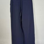 Halara  High Waisted Side Pocket Work Flare Pants Midnight Blue Navy NEW XS Photo 3