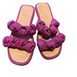 Universal Threads Universal Thread Barbie Pink Knotted Slide Sandals - Size 8.5 Photo 4