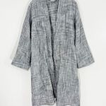 Parachute Unisex Turkish Cotton Waffle Knit Robe in Grey Size Medium Gray Photo 2