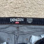Denizen from Levi's Denizen Modern Straight Crop Jeans Dark Wash Women's Size 16 Photo 3