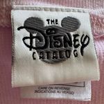Disney Vintage  Tinker Bell Waffle‎ Knit Henley Pink Tee L Photo 2