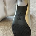 Rachel Zoe NEW   Metallic Silver Kitten Heel Bootie Vegan Leather Photo 4