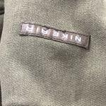 Nike  Olive Green Hoodie Oversized Center Logo Hoodie size Large Photo 6