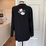 Vintage patchwork Christmas designs mockneck Black Size L Photo 7