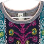 Anthropologie  Akemi & Kin Kaleidoscope Sweater Knit Short Sleeve Dress Medium Photo 2