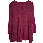 Habitat  Clothes to Live In Pink Black Tunic‎ Slouchy Pocket #33422 Size Large Photo 4