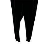 Chico's Zenergy Women's Brown Velvet Leggings Size US 12 Ruched Leg Casual Fall Photo 2