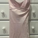 Lucy in the Sky Satin Sweetheart Neck Dress Photo 0