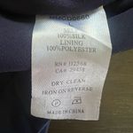 Silk caftan dress size Large navy and lace Blue Photo 7