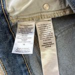 Sofia Vergara‎ Jeans Size 12 Hi Rise Skinny Ankle Jeans Raw Hem 30x27 Stretch Blue Photo 11