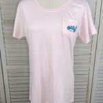 CUFFY'S OF CAPE COD (Ladies) 100% Cotton Dog/Jeep Pocket Tee Pink/Multi Photo 0