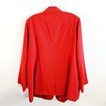 City Chic Blazer Essence Longline Jacket Rust Orange-Red Sz 24/XXL NWT Oversized Photo 13
