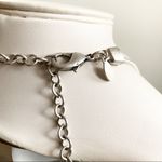 Chico's Flat Snake Chain Y Charm Necklace Photo 5