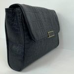 Forever 21 Faux Leather Black Chain Strap Clutch Photo 2