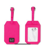 SJP clear cross body with pink luggage tags Black Photo 5