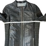 NWT Milwaukee Leather SFL2855 Black Motorcycle Jacket Ribbed Womens Small Photo 10