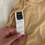 SheIn  Cream Strappy Thong Bodysuit Photo 7