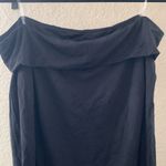 Wasabi + Mint Boutique  black off the shoulder top Photo 2