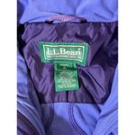L.L.Bean Women's Purple & White Winter Jacket Photo 3