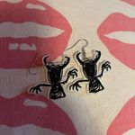 Demon Earrings Black Photo 1