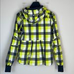Lululemon  Women's Track Hooded Jacket Lightweight Check Print Preppy Photo 5