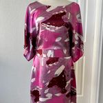 BCBGMAXAZRIA pink/purple /white dress size L Brand New Photo 0
