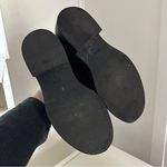 ZARA  Lug Sole Horse Bit Patent Loafers Womens 7.5 Black Photo 2