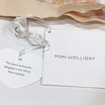 Mimi Holliday M Twist Halter Neck Bra Peach Bralette Damaris Lace Lingerie Sexy Size M Photo 8