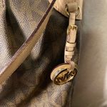 Michael Kors MK signature logo embossed tote shoulder bag Photo 7