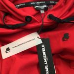 Karl Lagerfeld PARIS SIDE STRIPE HEM HOODIE (Sz XS) Photo 6