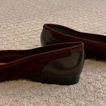 Enzo Angiolini NWOT- Enzo Angliolini Liberty Burgundy Suede & Black Patent Detail Loafer Flats Photo 0